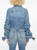 Alice + Olivia Coats Blue LP-CD507101132L496-AI25