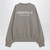 Fear of God Essentials Grey brushed cotton sweatshirt LP-192SP252043F/R_FEARE-HH_323