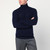 Dries Van Noten Navy blue wool turtleneck sweater LP-212102707/R_DRVNO-509_323