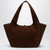 Saint Laurent Bea caramel colorued suede leather tote bag LP-763435008IW/Q_YSL-2885_100