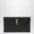 Saint Laurent Black Uptown Cassandre clutch LP-5657391GF0J/R_YSL-1000_100
