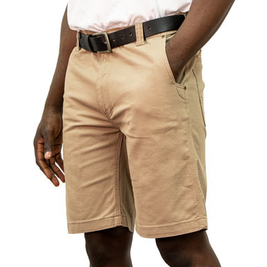 Foreman Short Flex Twill  Cotton Spandex Utility Pocket Front Patch