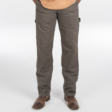 Rip Stop Double Knee Dungaree Cotton Washed Relaxed Fit Lightweight Utility Pocket Reinforced Pockets Loop