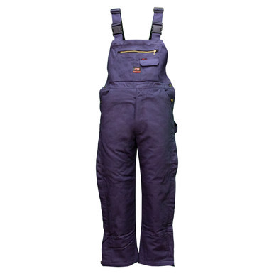 Flame Resistant Insulated Duck Bib Overall Cotton Nylon HRC Level 4 ARC 41 NFPA 70E 2112