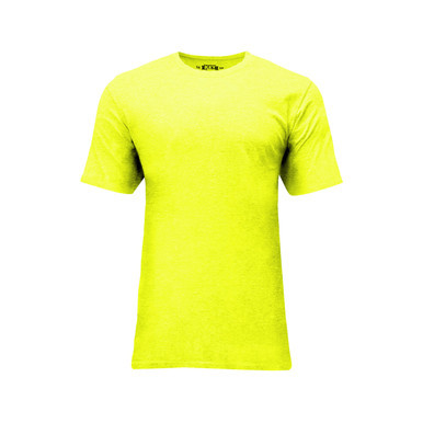 Enhanced Visibility Mens Liberty Tee Cotton Polyester Crew Neck Taped seams
