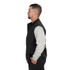Soft Shell Vest Polyester Spandex Napoleon Pocket Reverse Coil Zippers Water Resistant