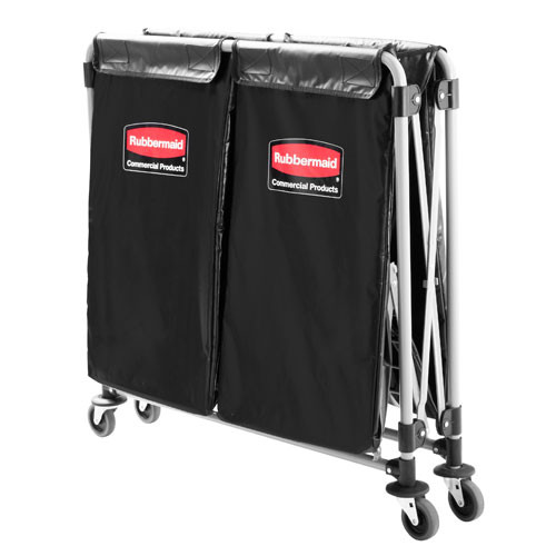 1881781 CARRO PLEGABLE X CART CON 2 BOLSAS NEGRAS - AlproShop.com