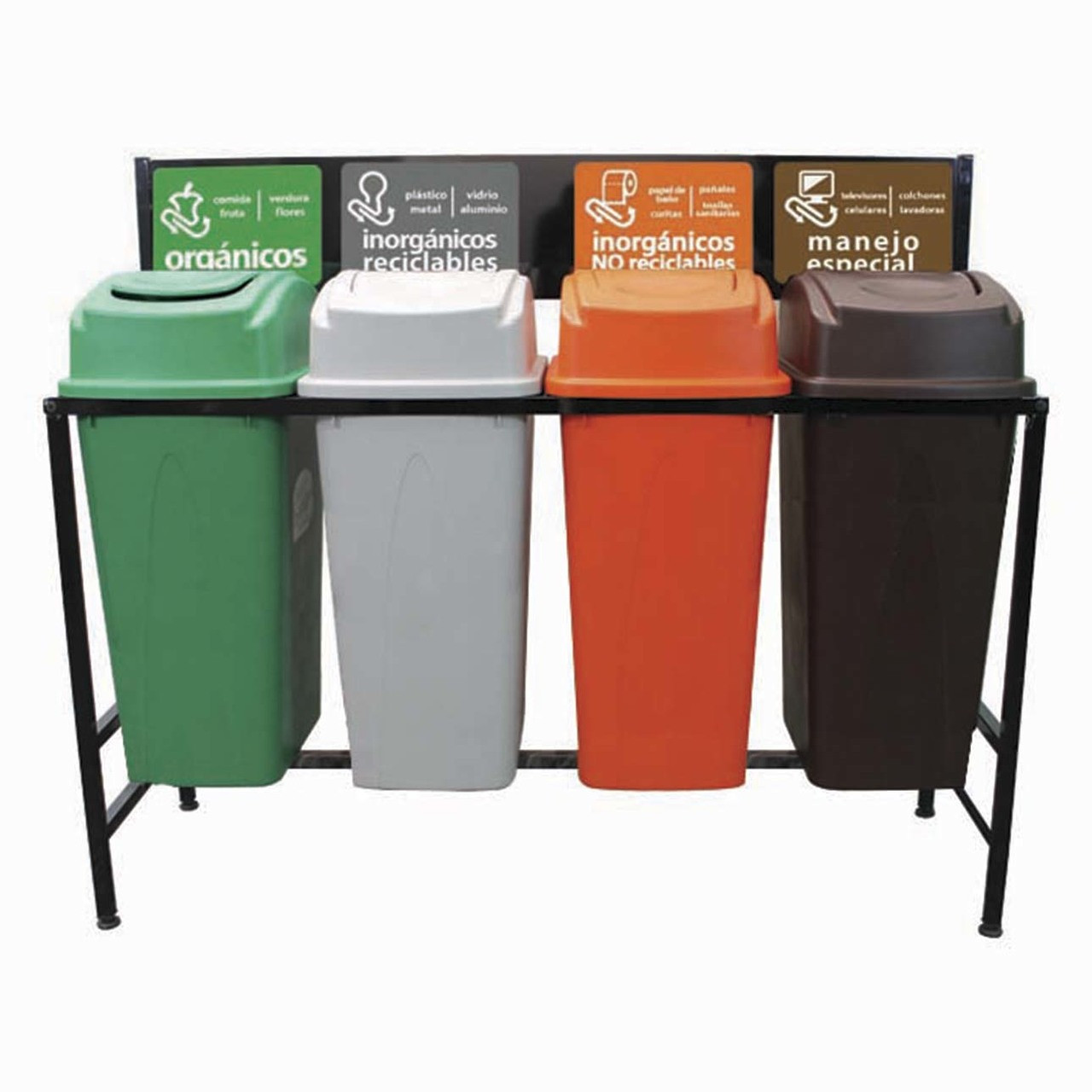 Residuos Sólidos Colores Recipientes Para Separar Basura Residuos 1