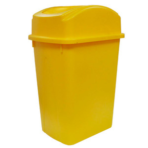 8103AM CESTO DE 65 Lts CON TAPA BALANCIN LATERAL AMARILLO 8103AM CESTO DE 65 Lts CON TAPA BALANCIN LATERAL AMARILLO
