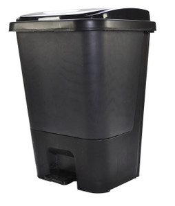 8535 NE CESTO DE PEDAL NEGRO CON CUBETA REMOVIBLE