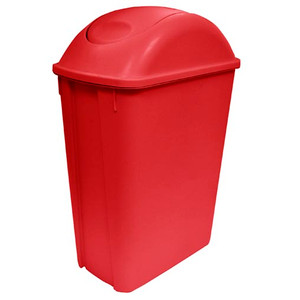 CESTO TAPA BALANCIN ROJO 8759RJ