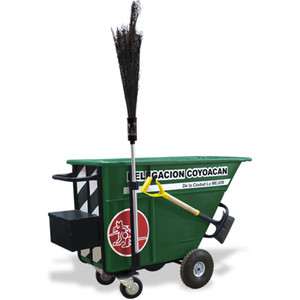 Alproshop | BAR-500 CARRO BARRENDERO GRANDE CON ARMAZON TUBULAR, PALA Y ESCOBA Alproshop | BAR-500 CARRO BARRENDERO GRANDE CON ARMAZON TUBULAR, PALA Y ESCOBA