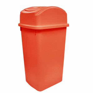 8401NA CESTO DE 80 Lts CON TAPA BALANCIN LATERAL NARANJA INORGANICOS NO RECICLABLES 8401NA CESTO DE 80 Lts CON TAPA BALANCIN LATERAL NARANJA INORGANICOS NO RECICLABLES