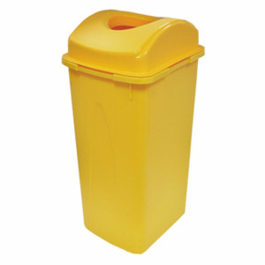 AlproShop | 8373AM CESTO DE 80 Lts CON TAPA ELIPTICA AMARILLO AlproShop | 8373AM CESTO DE 80 Lts CON TAPA ELIPTICA AMARILLO