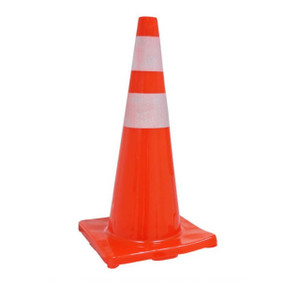 AlproShop® | 7725 CONO DE VINIL NARANJA CON 2 FRANJAS REFLEJANTES COLOR BLANCO AlproShop® | 7725 CONO DE VINIL NARANJA CON 2 FRANJAS REFLEJANTES COLOR BLANCO