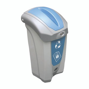 GLASDON | NEXUS 30 GLASDON CONTENEDOR PARA RECICLAJE DE BASURA TAPA PAPEL COLOR AZUL GLASDON | NEXUS 30 GLASDON CONTENEDOR PARA RECICLAJE DE BASURA TAPA PAPEL COLOR AZUL