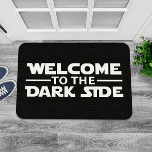 TAPETES PERSONALIZADOS ALPROSHOP | TAPETE DECORATIVO ELITEMAT DISEÑO BIENVENIDO DARK SIDE DE 0.70 X 0.50 MTS TAPETES PERSONALIZADOS ALPROSHOP | TAPETE DECORATIVO ELITEMAT DISEÑO BIENVENIDO DARK SIDE DE 0.70 X 0.50 MTS