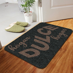 TAPETE DECORATIVO ELITEMAT DISEÑO HOGAR DULCE HOGAR CHARCOAL DE 0.70 X 0.50 MTS TAPETE DECORATIVO ELITEMAT DISEÑO HOGAR DULCE HOGAR CHARCOAL DE 0.70 X 0.50 MTS