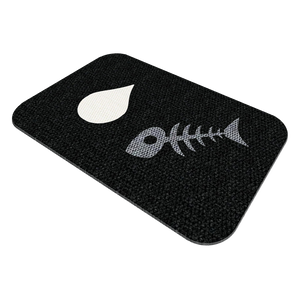 TAPETE PARA MASCOTAS PETMAT DISEÑO COMIDA GATITO DE 0.60x0.40 CM CHARCOAL TAPETE PARA MASCOTAS PETMAT DISEÑO COMIDA GATITO DE 0.60x0.40 CM CHARCOAL