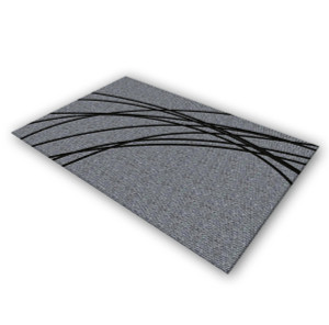 TAPETE DECORATIVO ELITEMAT DISEÑO TRAZOS STERLING DE 1.20 X 0.90 MTS TAPETE DECORATIVO ELITEMAT DISEÑO TRAZOS STERLING DE 1.20 X 0.90 MTS
