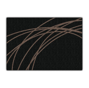 TAPETE DECORATIVO ELITEMAT DISEÑO TRAZOS CHARCOAL NATURAL BEIGE DE 1.20 X 0.90 MTS TAPETE DECORATIVO ELITEMAT DISEÑO TRAZOS CHARCOAL NATURAL BEIGE DE 1.20 X 0.90 MTS