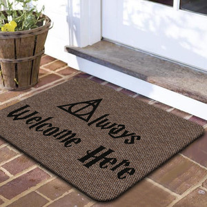 TAPETE DECORATIVO ELITEMAT DISEÑO ALWAYS WELCOME BEIGE DE 0.70 X 0.50 MTS TAPETE DECORATIVO ELITEMAT DISEÑO ALWAYS WELCOME BEIGE DE 0.70 X 0.50 MTS