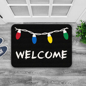 TAPETE DECORATIVO ELITEMAT DISEÑO WELCOME DE 0.70 X 0.50 MTS. TAPETE DECORATIVO ELITEMAT DISEÑO WELCOME DE 0.70 X 0.50 MTS.