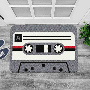 TAPETE DECORATIVO ELITEMAT DISEÑO CASSETTE DE 0.70 X 0.50 MTS TAPETE DECORATIVO ELITEMAT DISEÑO CASSETTE DE 0.70 X 0.50 MTS