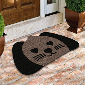 TAPETE DECORATIVO ELITEMAT DISEÑO CARA PERRITO BEIGE DE 0.70 X 0.50 MTS TAPETE DECORATIVO ELITEMAT DISEÑO CARA PERRITO BEIGE DE 0.70 X 0.50 MTS