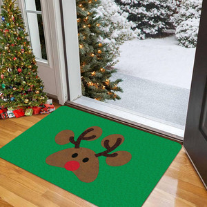 TAPETE DECORATIVO ELITEMAT NAVIDEÑO DISEÑO NAVIDAD RENO PATITA DE 0.70 X 0.50 MTS RED TAPETE DECORATIVO ELITEMAT NAVIDEÑO DISEÑO NAVIDAD RENO PATITA DE 0.70 X 0.50 MTS RED