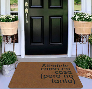 TAPETE DECORATIVO ELITEMAT DISEÑO COMO EN CASA DE 0.70 X 0.50 MTS