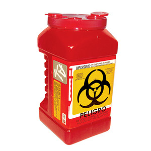 RECOLECTOR DE PROPILENO PARA PUNZOCORTANTES Mod. PC-3 RECOLECTOR DE PROPILENO PARA PUNZOCORTANTES Mod. PC-3