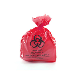 BOLSA ROJA PARA RESIDUOS BIOLOGICO INFECCIOSO
