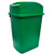 8106VD CESTO DE 65 Lts CON TAPA BALANCIN LATERAL VERDE BASURA ORGANICA