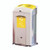 GLASDON | NEXUS  100 GLASDON CONTENEDOR PARA RECICLAJE DE BASURA TAPA LATAS Y BOTELLAS COLOR AMARILLO