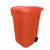 8901NA CONTENEDOR CON RUEDAS Y TAPA DE 145 LTS NARANJA