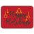 TAPETES PERSONALIZADOS AlproShop® | TAPETE DECORATIVO NAVIDEÑO ELITEMAT DISEÑO HAPPY HOLIDAYS RED DE 0.70 X 0.50 MTS