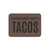 TAPETE DECORATIVO ELITEMAT DISEÑO COME BACK WITH TACOS NATURAL BEIGE DE 0.70 X 0.50 MTS