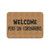 TAPETE DECORATIVO ELITEMAT DISEÑO WELCOME SIN CORONAVIRUS SAND DE 0.70 X 0.50 MTS