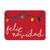 TAPETE DECORATIVO ELITEMAT DISEÑO FELIZ NAVIDAD LUCES DE 0.70 X 0.50 MTS