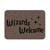 TAPETE DECORATIVO ELITEMAT DISEÑO WIZARDS WELCOME BEIGE DE 0.70 X 0.50 MTS TAPETE DECORATIVO ELITEMAT DISEÑO WIZARDS WELCOME BEIGE DE 0.70 X 0.50 MTS