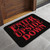 TAPETE DECORATIVO ELITEMAT DISEÑO ENTER THE UPSIDE BLACK DE 0.70 X 0.50 MTS.