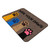 TAPETES PERSONALIZADOS ALPROSHOP | TAPETE DECORATIVO ELITEMAT DISEÑO WIPE YOUR PAWS BEIGE DE 0.70 X 0.50 MTS