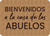 TAPETE DECORATIVO ELITEMAT DISEÑO CASA DE LOS ABUELOS DE 0.70 X 0.50 MTS