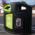 GLASDON | NEXUS  200 GLASDON CONTENEDOR PARA RECICLAJE EN EXTERIORES CON DOS DIVISIONES