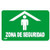 7765 SEÑAL GRANDE PLACA RIGIDA "ZONA DE SEGURIDAD" 7765 SEÑAL GRANDE PLACA RIGIDA "ZONA DE SEGURIDAD"