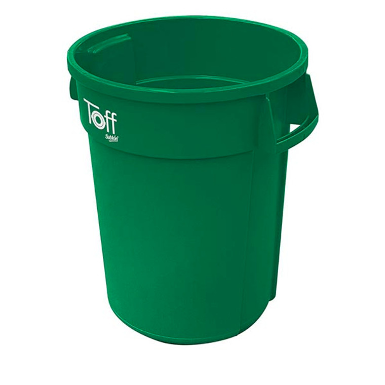 AlproShop® |  9205VD CONTENEDOR TOFF SIN TAPA DE 60 LTS VERDE