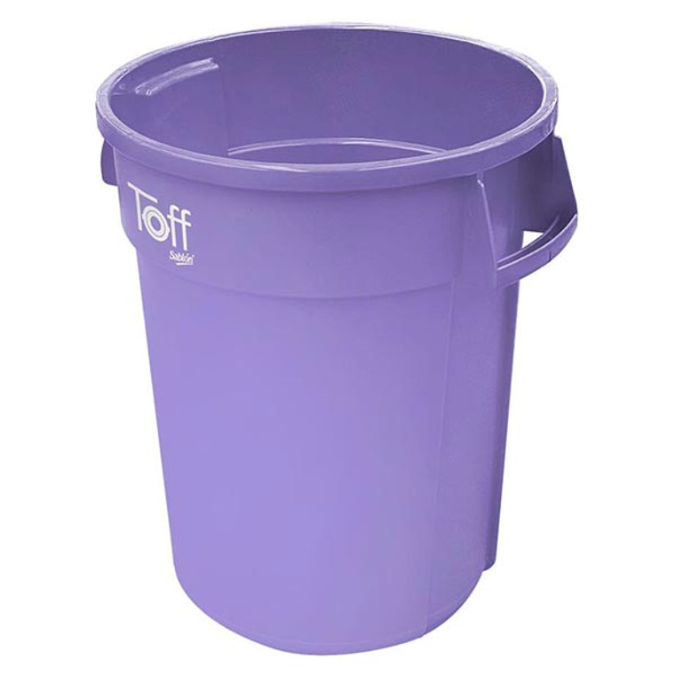 AlproShop® │9209MO CONTENEDOR TOFF PARA ALIMENTOS SIN TAPA DE 60 LTS MORADO