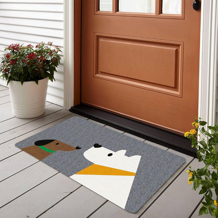 TAPETE PARA MASCOTAS PETMAT DISEÑO PERRITOS DE 0.70X0.50 MTS STERLING TAPETE PARA MASCOTAS PETMAT DISEÑO PERRITOS DE 0.70X0.50 MTS STERLING