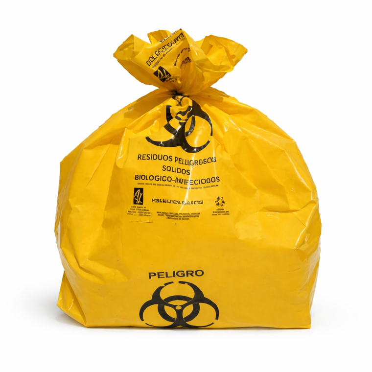 LAM-50-200 BOLSA DE POLIPROPILENO AMARILLA